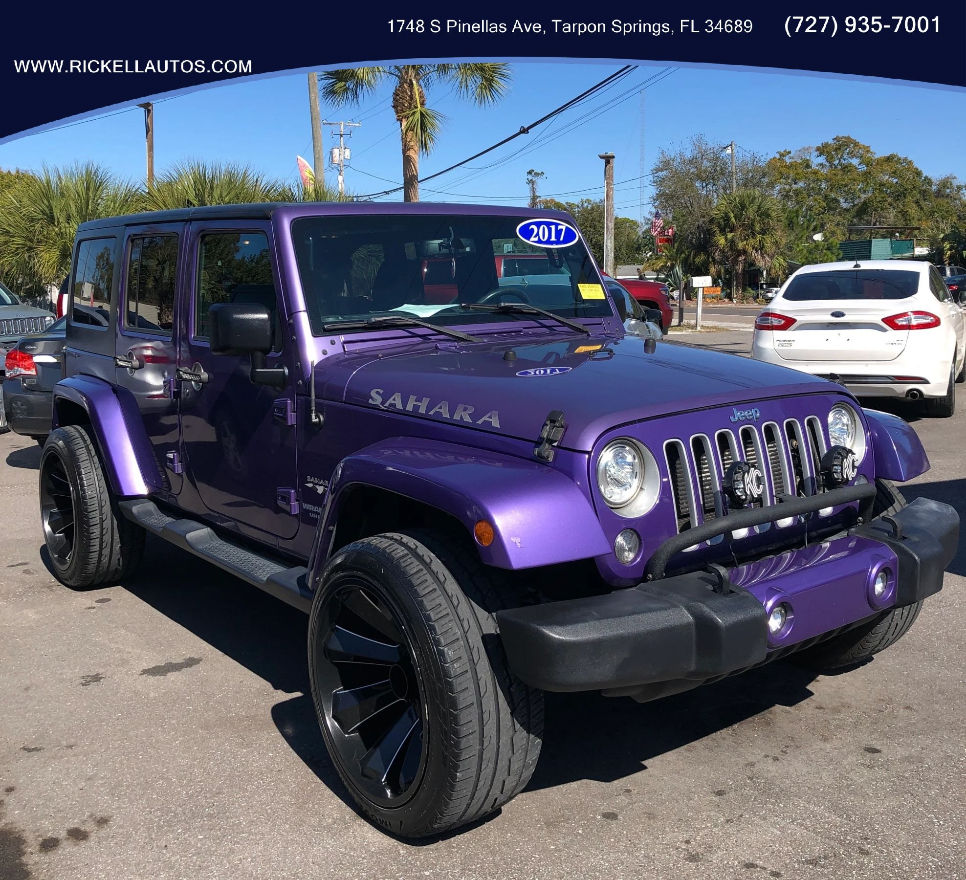 Used 2017 Jeep Wrangler Unlimited Sahara AWD/4WD image 1