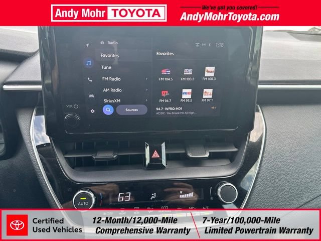 Certified 2023 Toyota Corolla LE FWD image 12