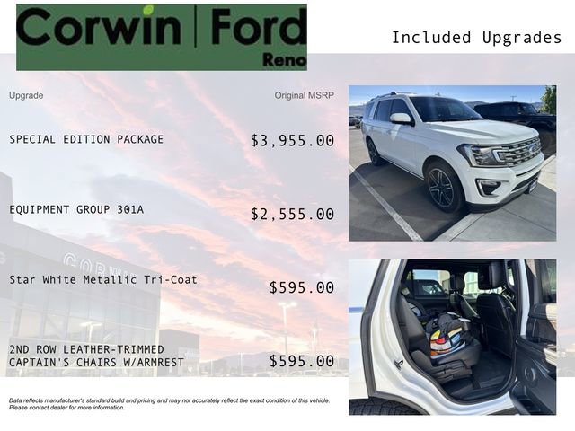 Used 2020 Ford Expedition Limited w/ Special Edition Package AWD/4WD image 3