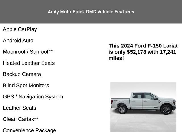 Used 2024 Ford F150 Lariat image 4