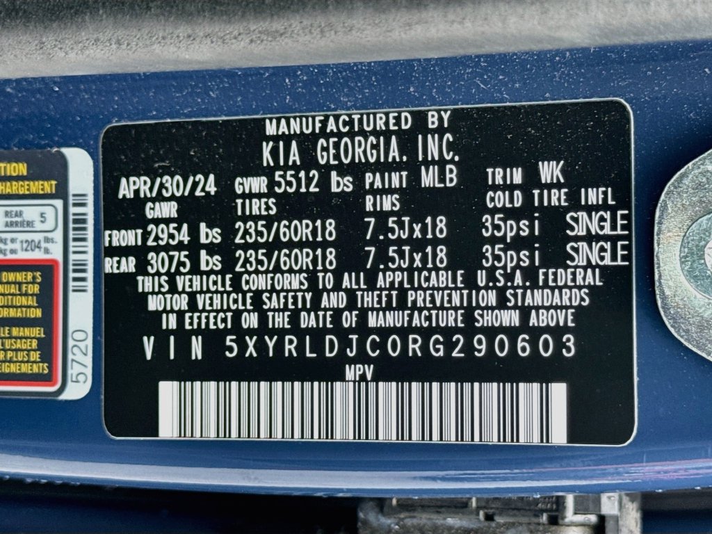 Certified 2024 Kia Sorento S w/ Panoramic Sunroof Package AWD/4WD image 37