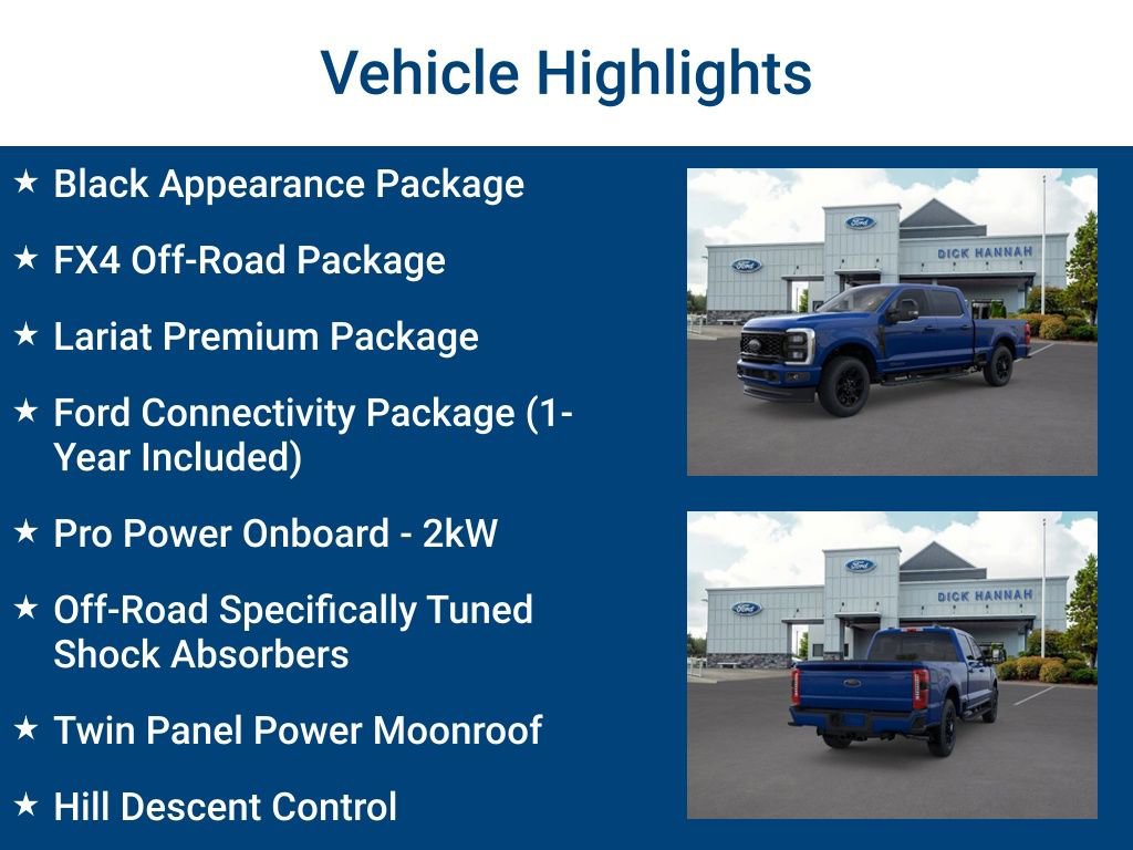 New 2026 Ford F350 Lariat w/ Black Appearance Package image 3
