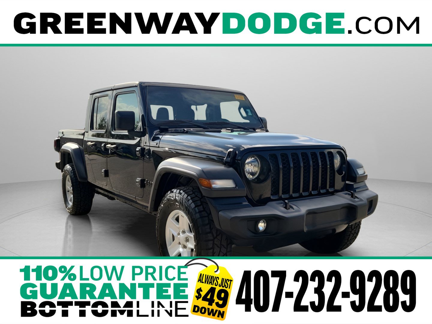 Used 2020 Jeep Gladiator Sport w/ Quick Order Package 24S