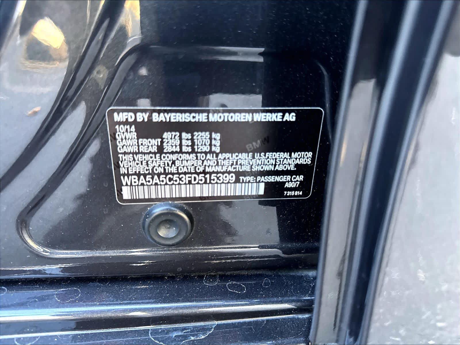 Used 2015 BMW 528i Sedan RWD image 18