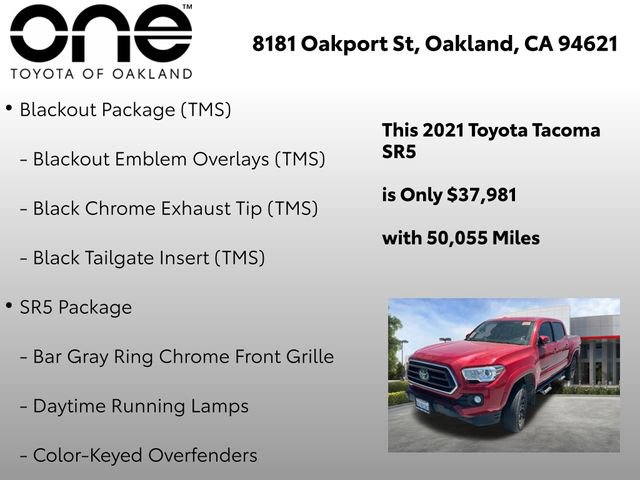 Used 2021 Toyota Tacoma SR5 w/ Technology Package AWD/4WD image 8