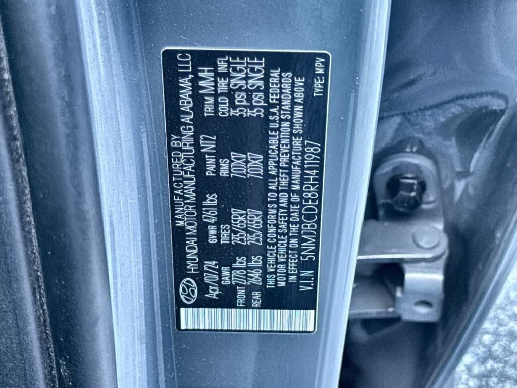 Used 2024 Hyundai Tucson SEL AWD/4WD image 29
