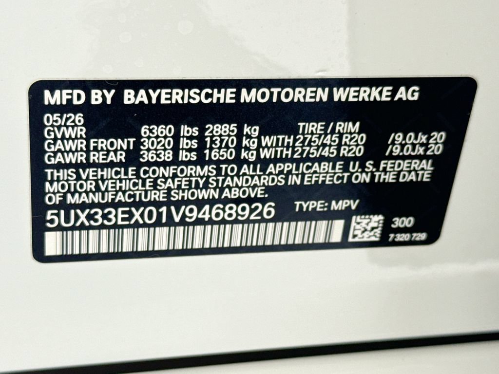 New 2027 BMW X6 xDrive40i AWD/4WD image 34