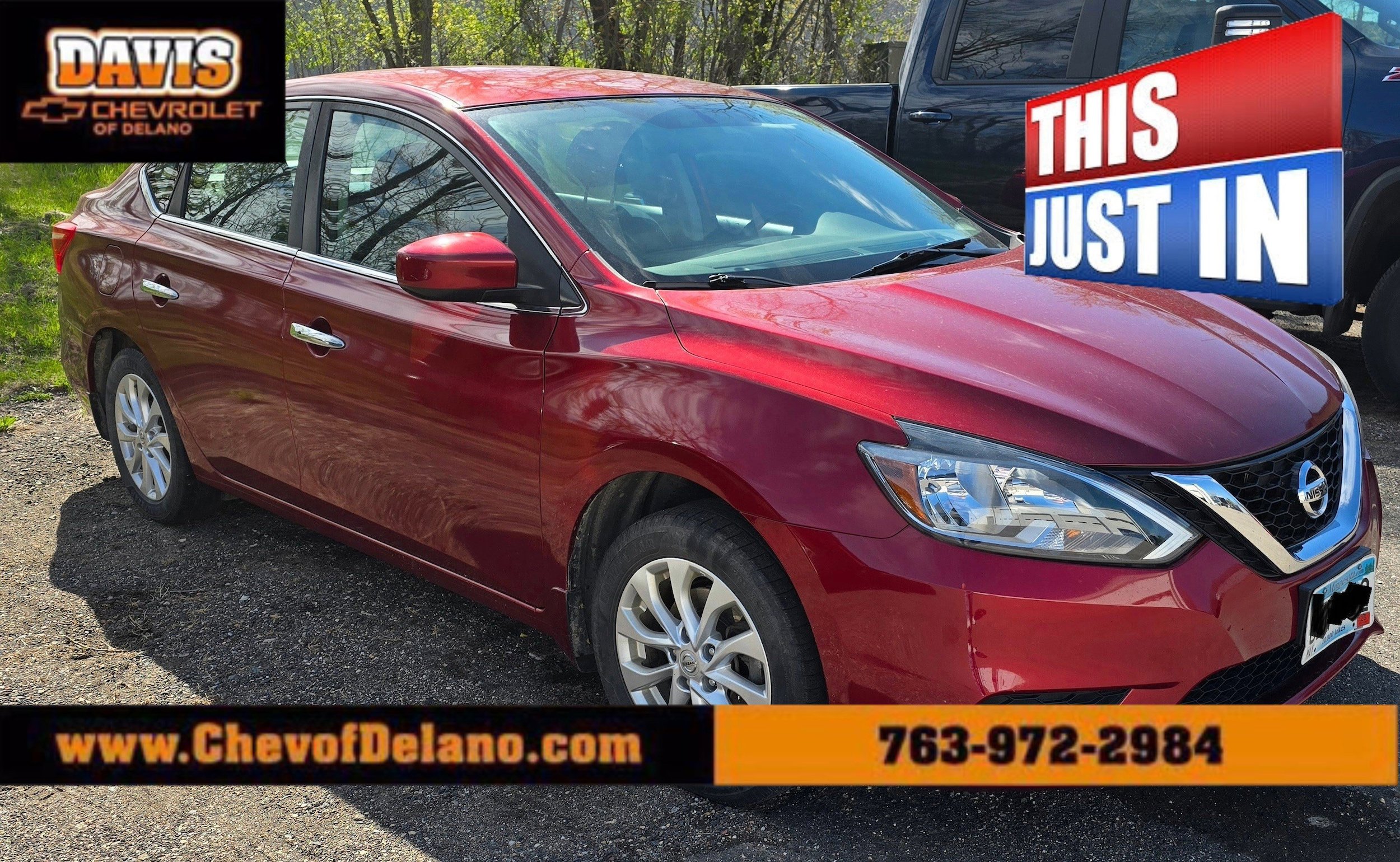 Used 2019 Nissan Sentra SV w/ All Weather Package FWD image 1