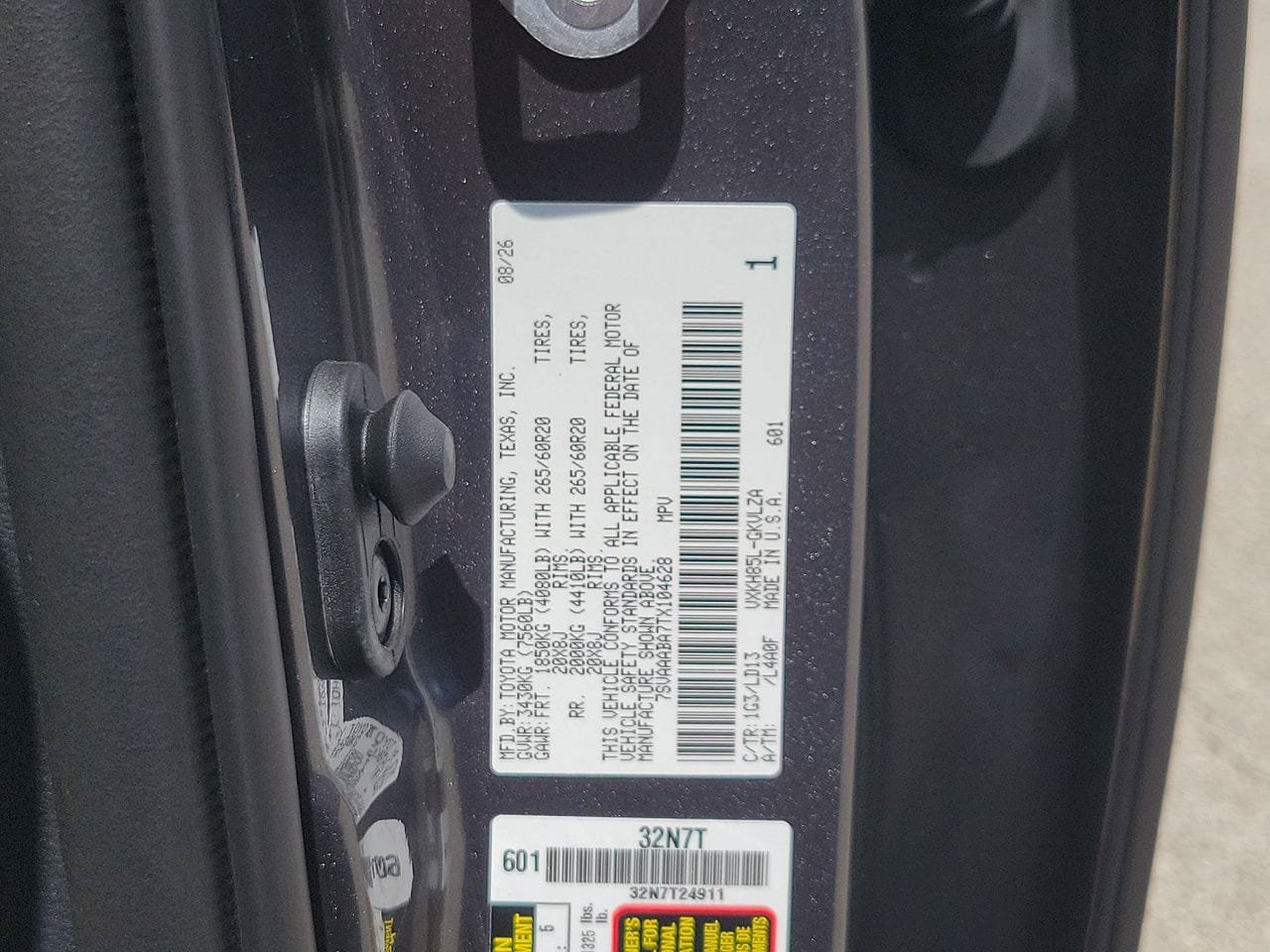 New 2026 Toyota Sequoia Limited AWD/4WD image 31