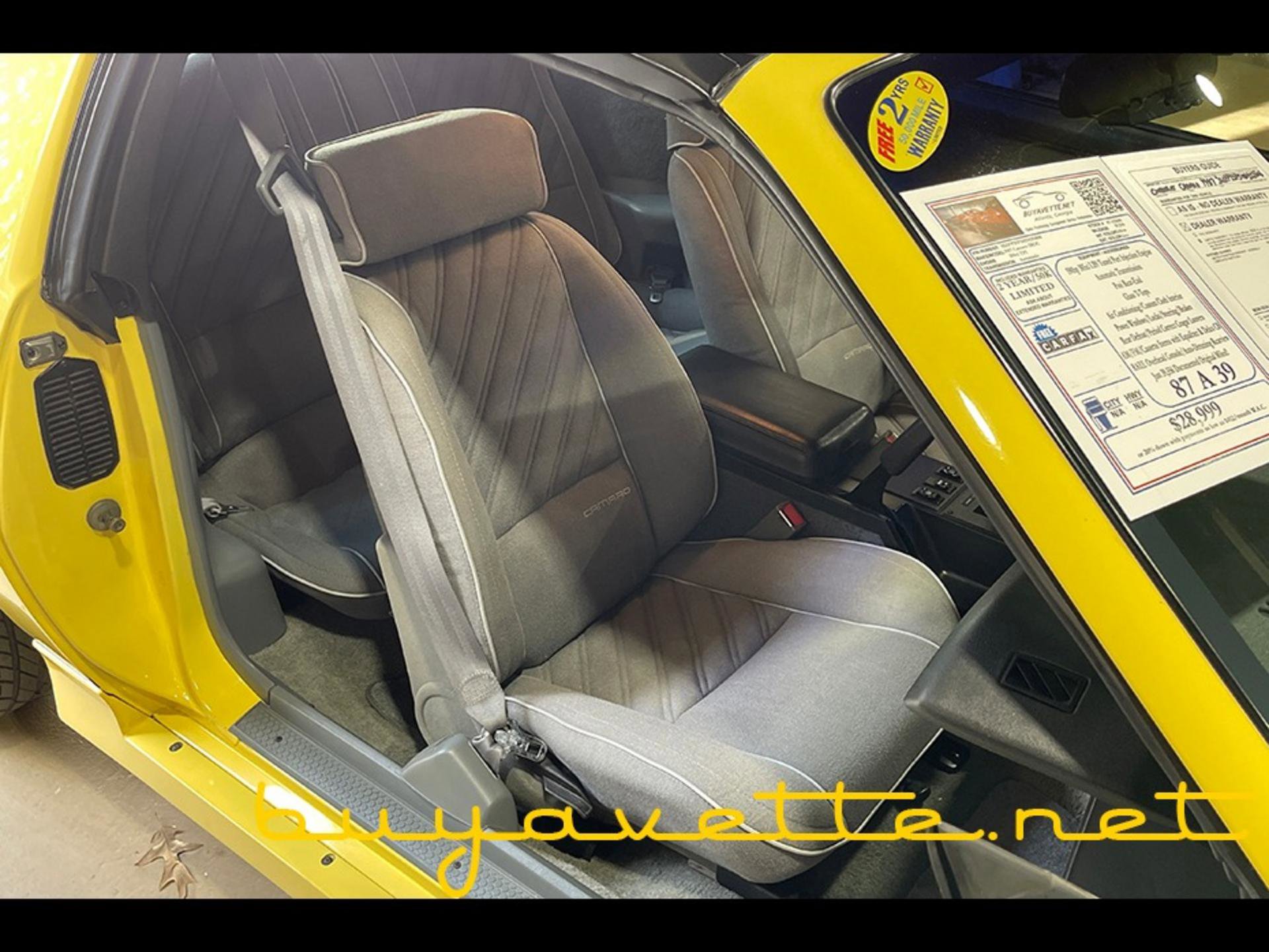 Used 1987 Chevrolet Camaro LT image 25