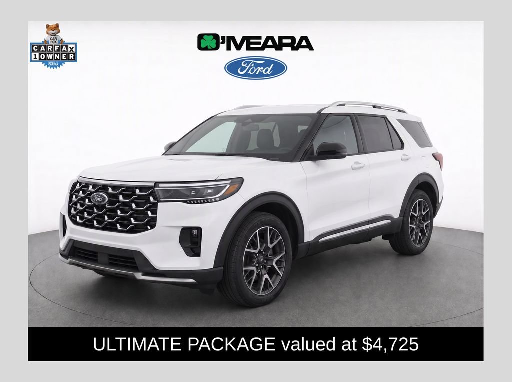 Used 2025 Ford Explorer Platinum w/ Ultimate Package AWD/4WD image 1
