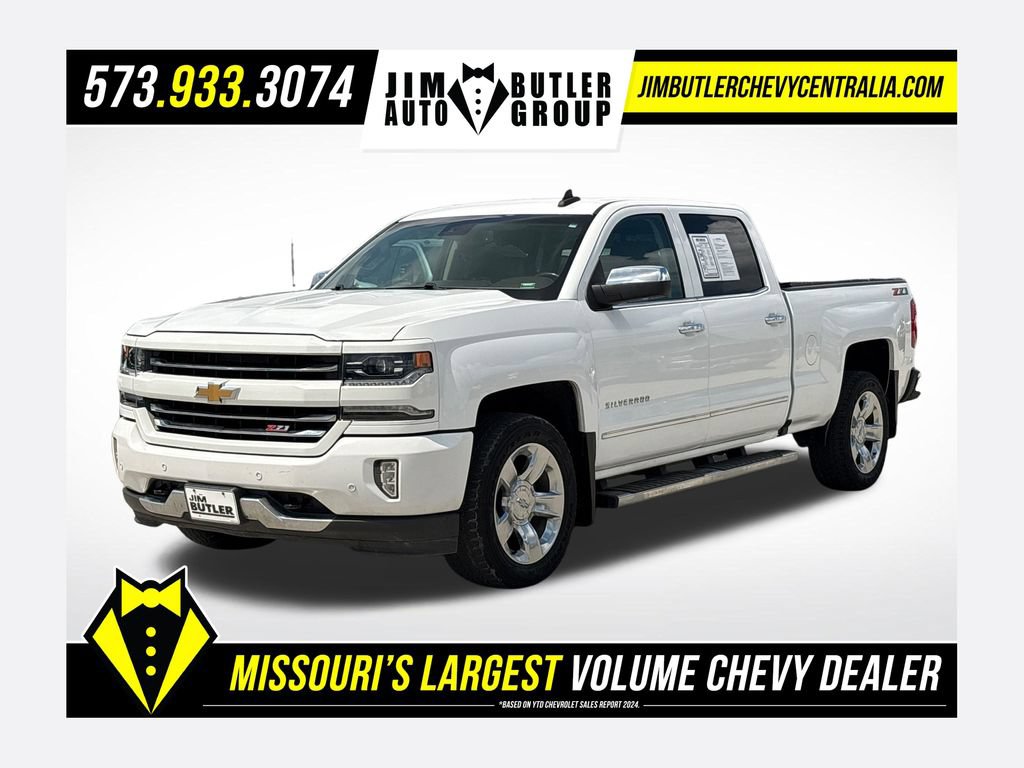 Used 2018 Chevrolet Silverado 1500 LTZ Z71 w/ LTZ Plus Package AWD/4WD image 1