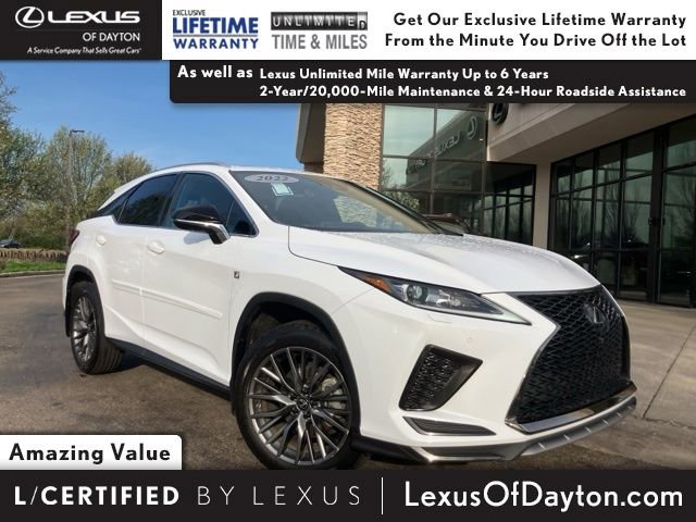 Certified 2022 Lexus RX 350 F Sport w/ Cold Area Package