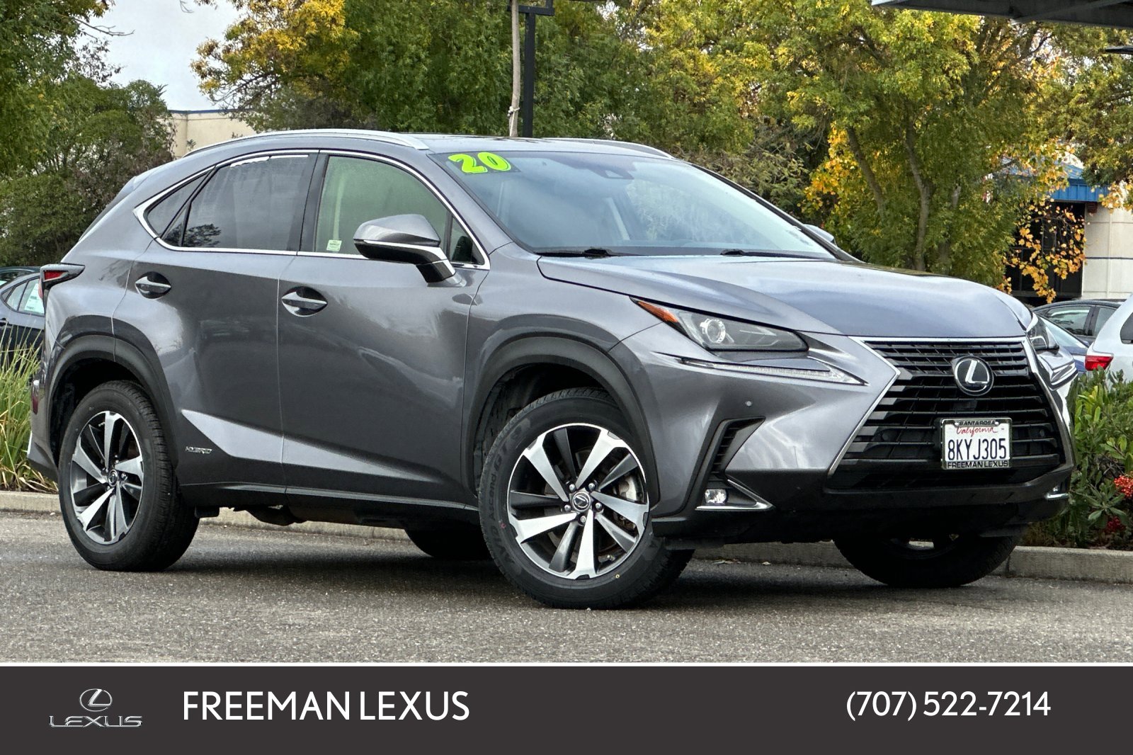 Used 2020 Lexus NX 300h AWD w/ Premium Package