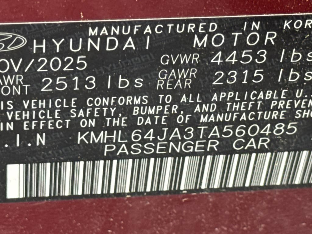 New 2026 Hyundai Sonata SEL FWD image 31