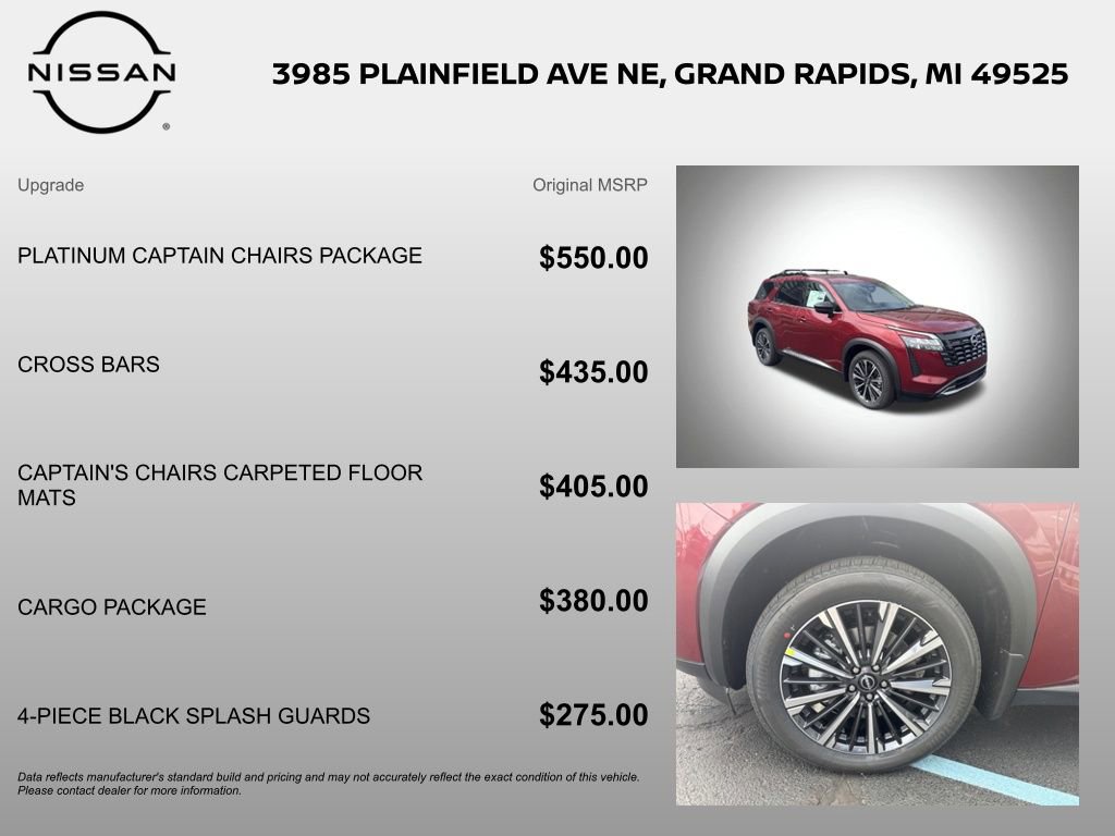 New 2026 Nissan Pathfinder Platinum AWD/4WD image 6