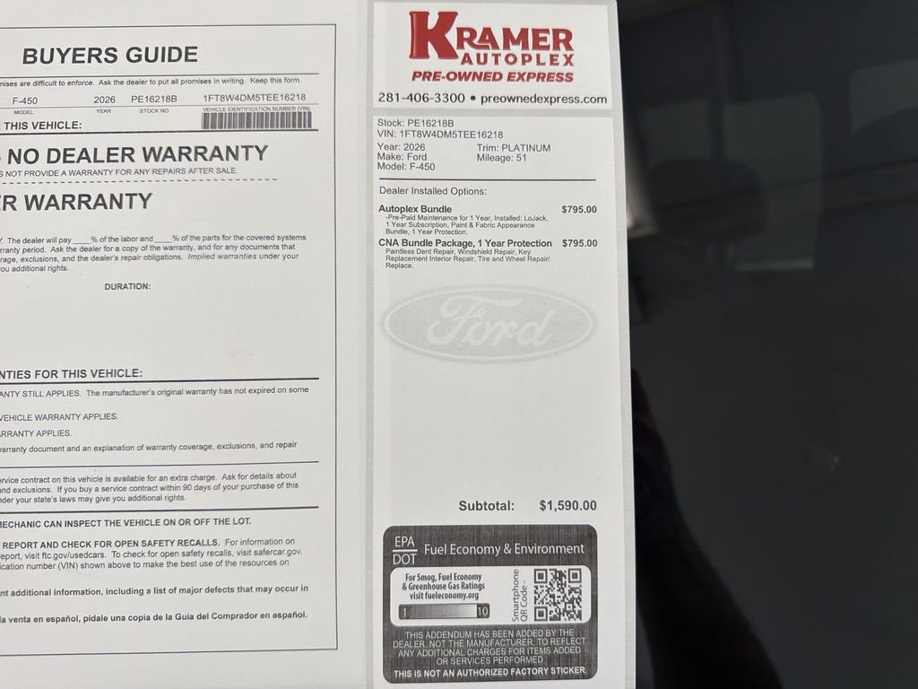Used 2026 Ford F450 Lariat AWD/4WD image 35