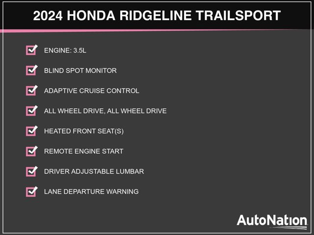 Used 2024 Honda Ridgeline TrailSport video 3