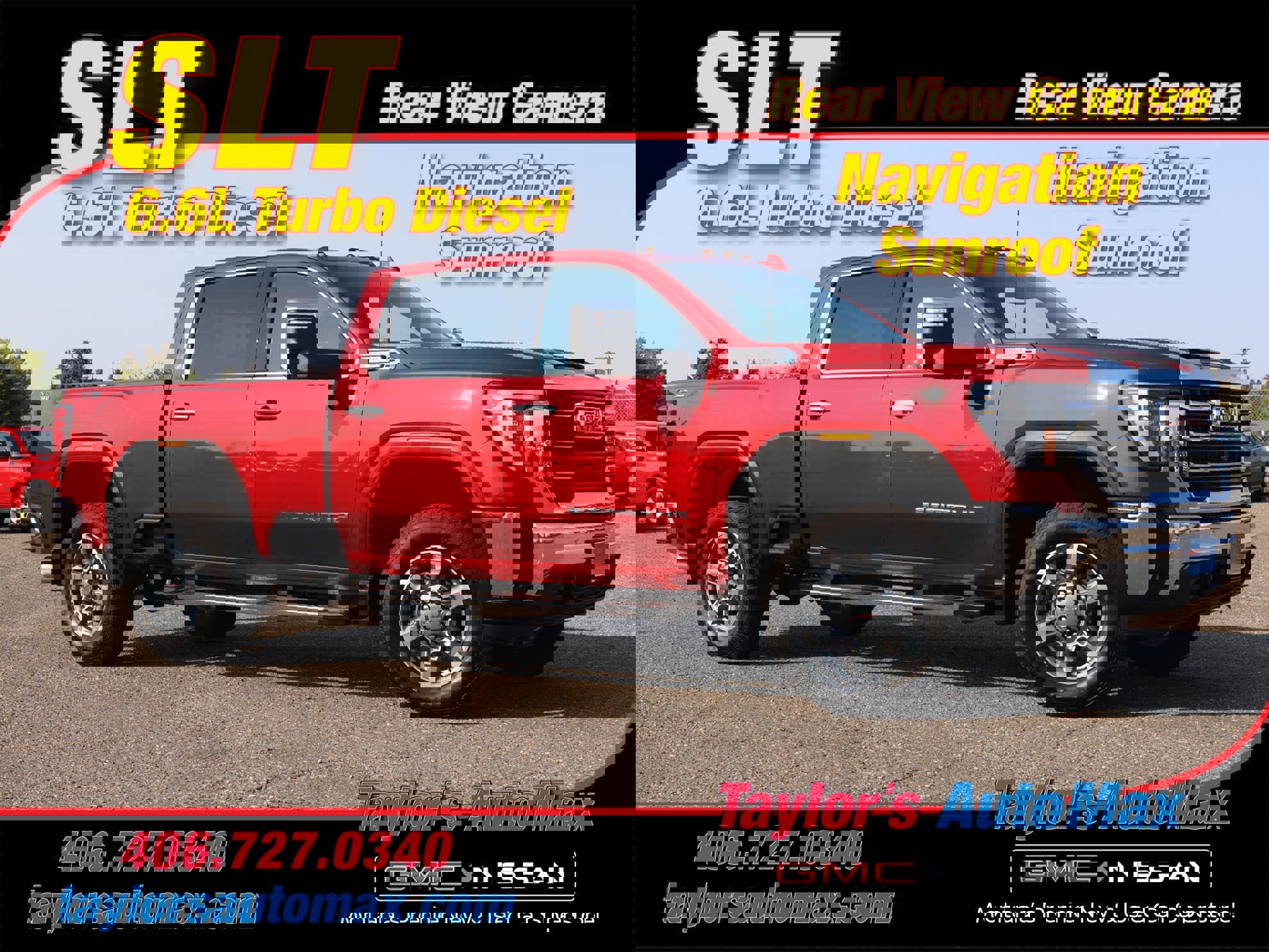 Used 2025 GMC Sierra 3500 SLT w/ SLT Premium Package