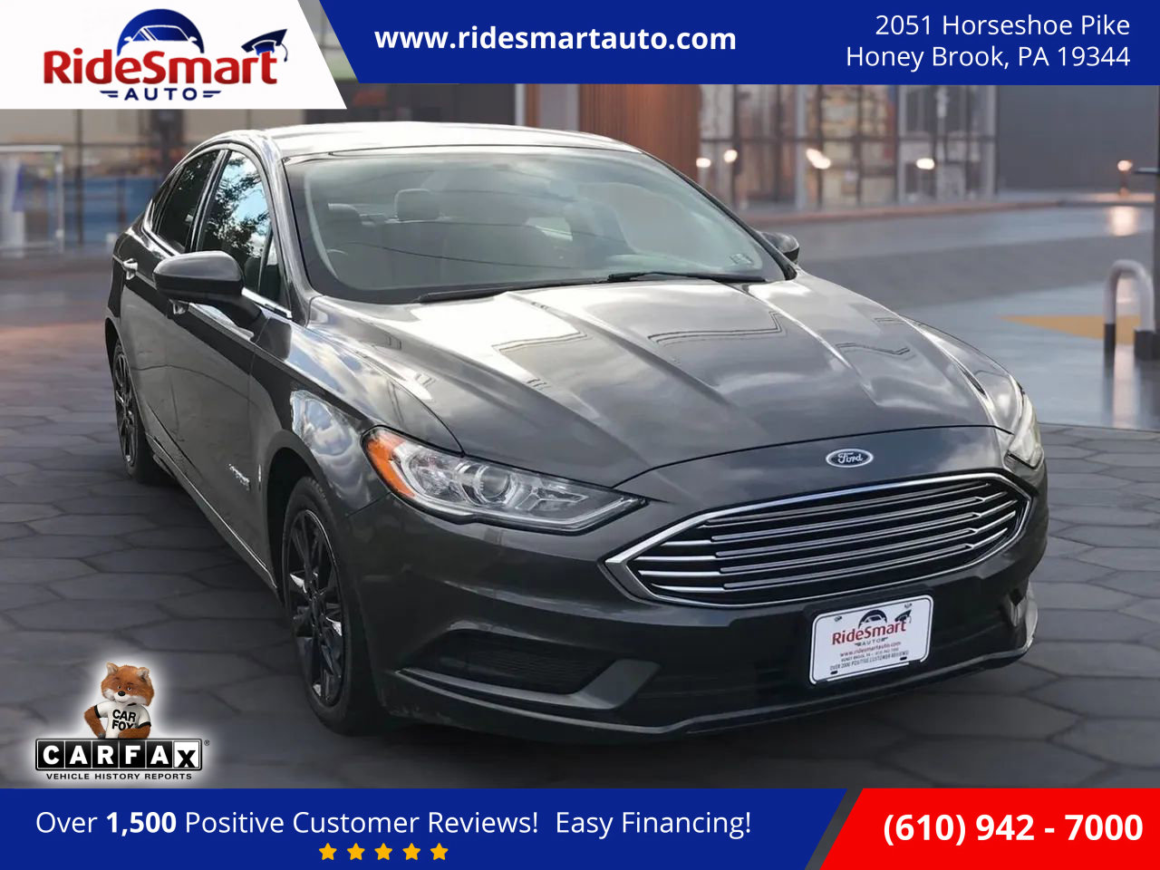 Used 2017 Ford Fusion S