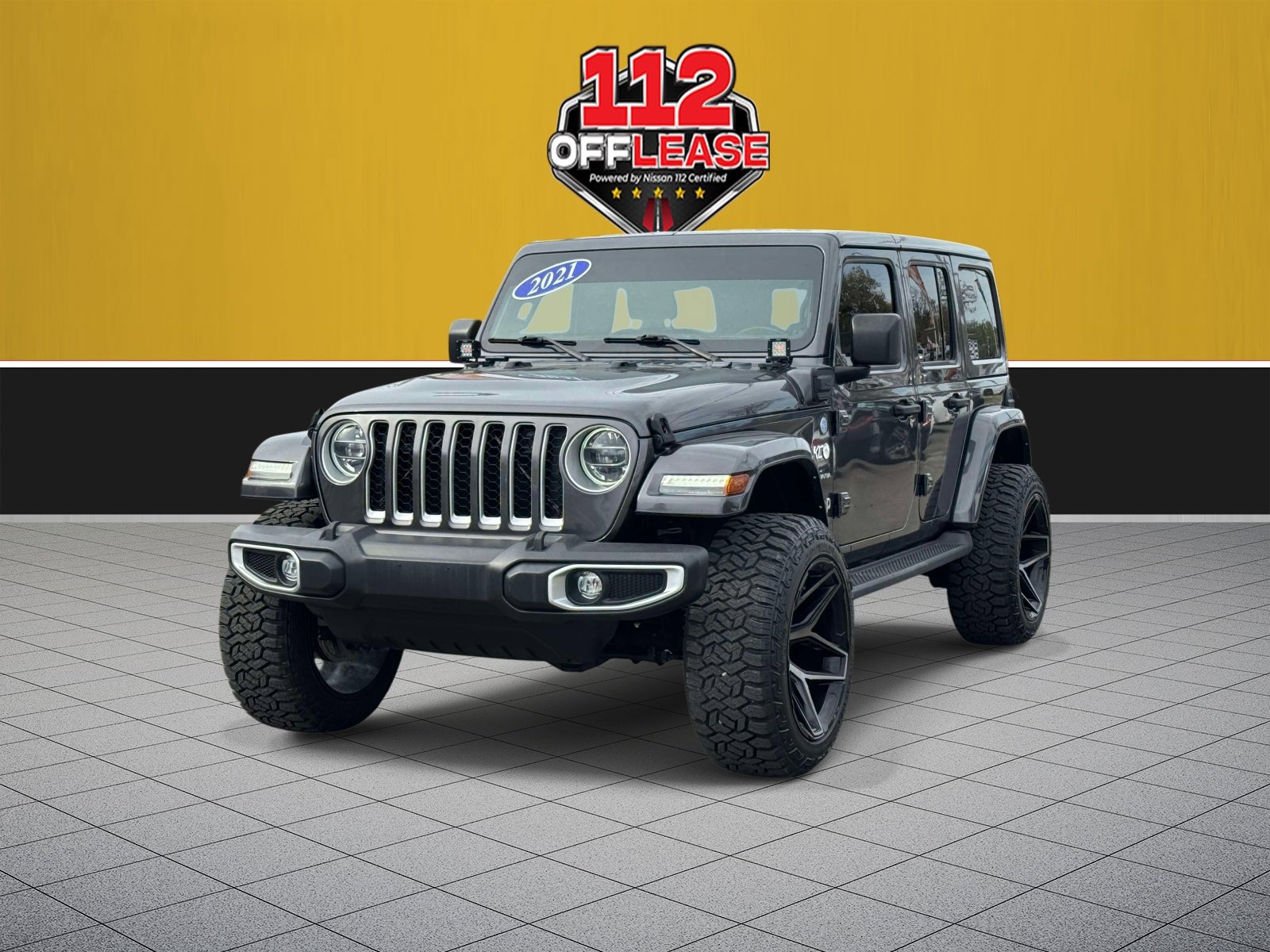 Used 2021 Jeep Wrangler Unlimited Sahara w/ Cold Weather Group AWD/4WD image 3