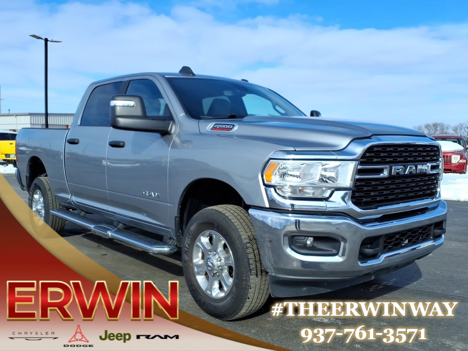 Certified 2024 RAM 2500 Big Horn w/ Bed Utility Group AWD/4WD image 1