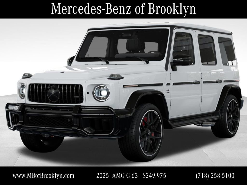 New 2025 Mercedes-Benz G 63 AMG 4MATIC