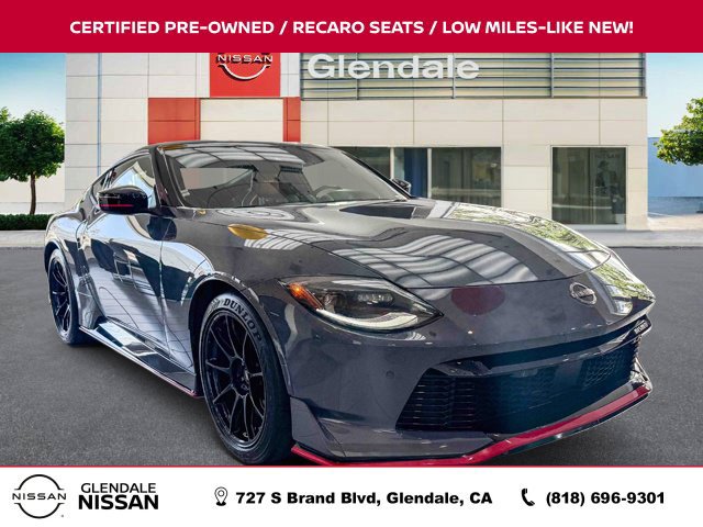 Certified 2024 Nissan Z Performance w/ Floor Mat Package RWD image 1