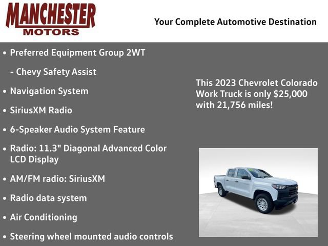 Used 2023 Chevrolet Colorado W/T image 2
