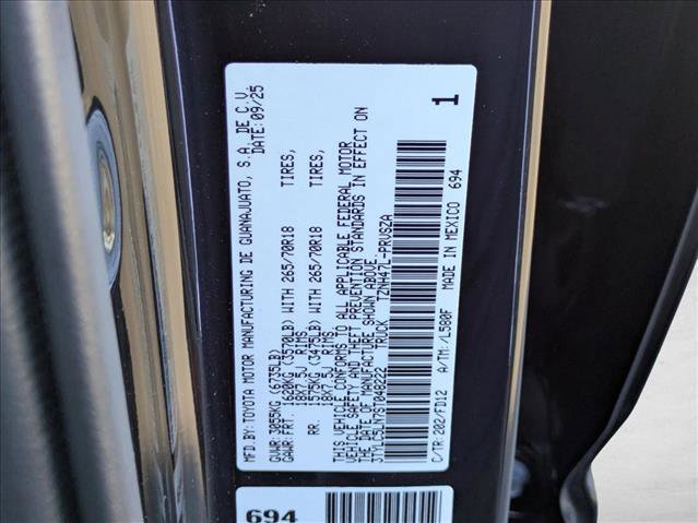 New 2025 Toyota Tacoma TRD Off-Road image 17