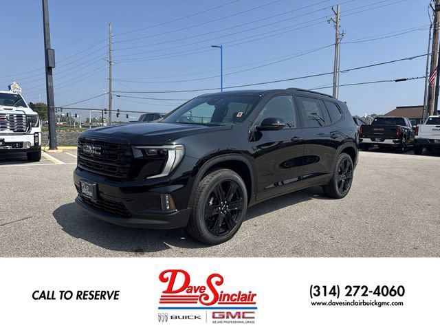New 2026 GMC Acadia Elevation w/ Black Edition