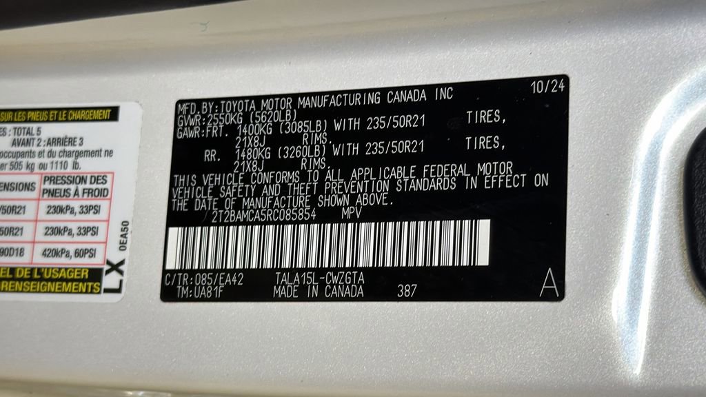 Certified 2024 Lexus RX 350 Premium w/ Accessory Package (K3) image 33