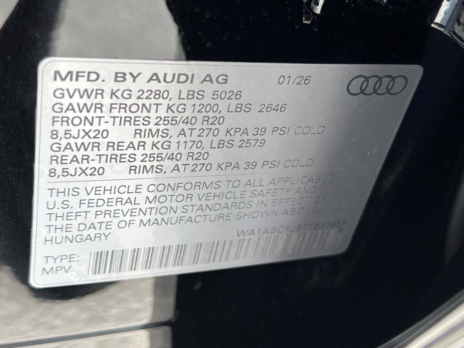 New 2026 Audi Q3 quattro 2.0T AWD/4WD image 27