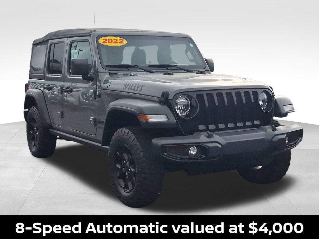 Used 2022 Jeep Wrangler Unlimited Sport AWD/4WD image 4