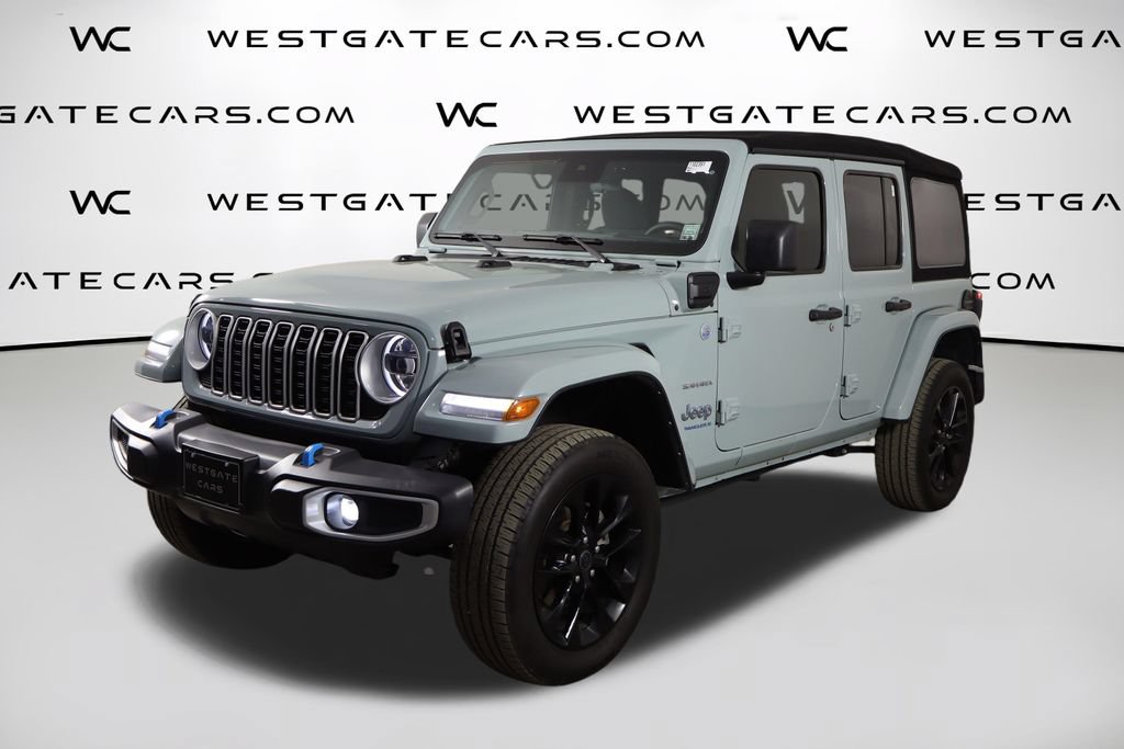 Used 2024 Jeep Wrangler Unlimited Sahara AWD/4WD image 1