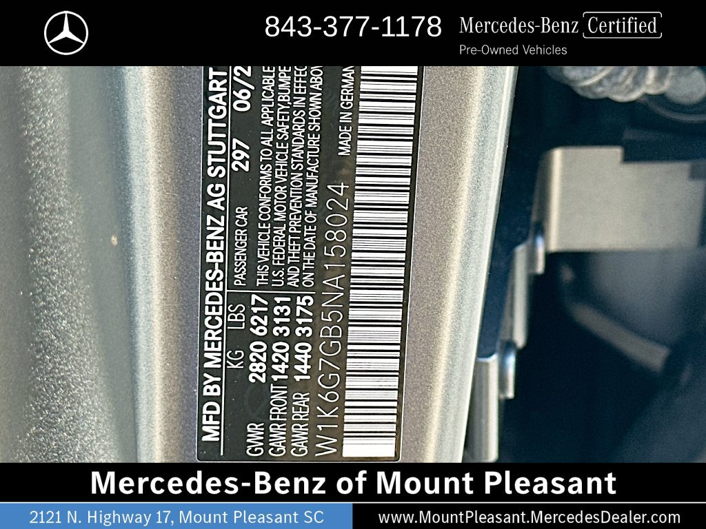 Used 2022 Mercedes-Benz S 580 4MATIC Sedan image 33