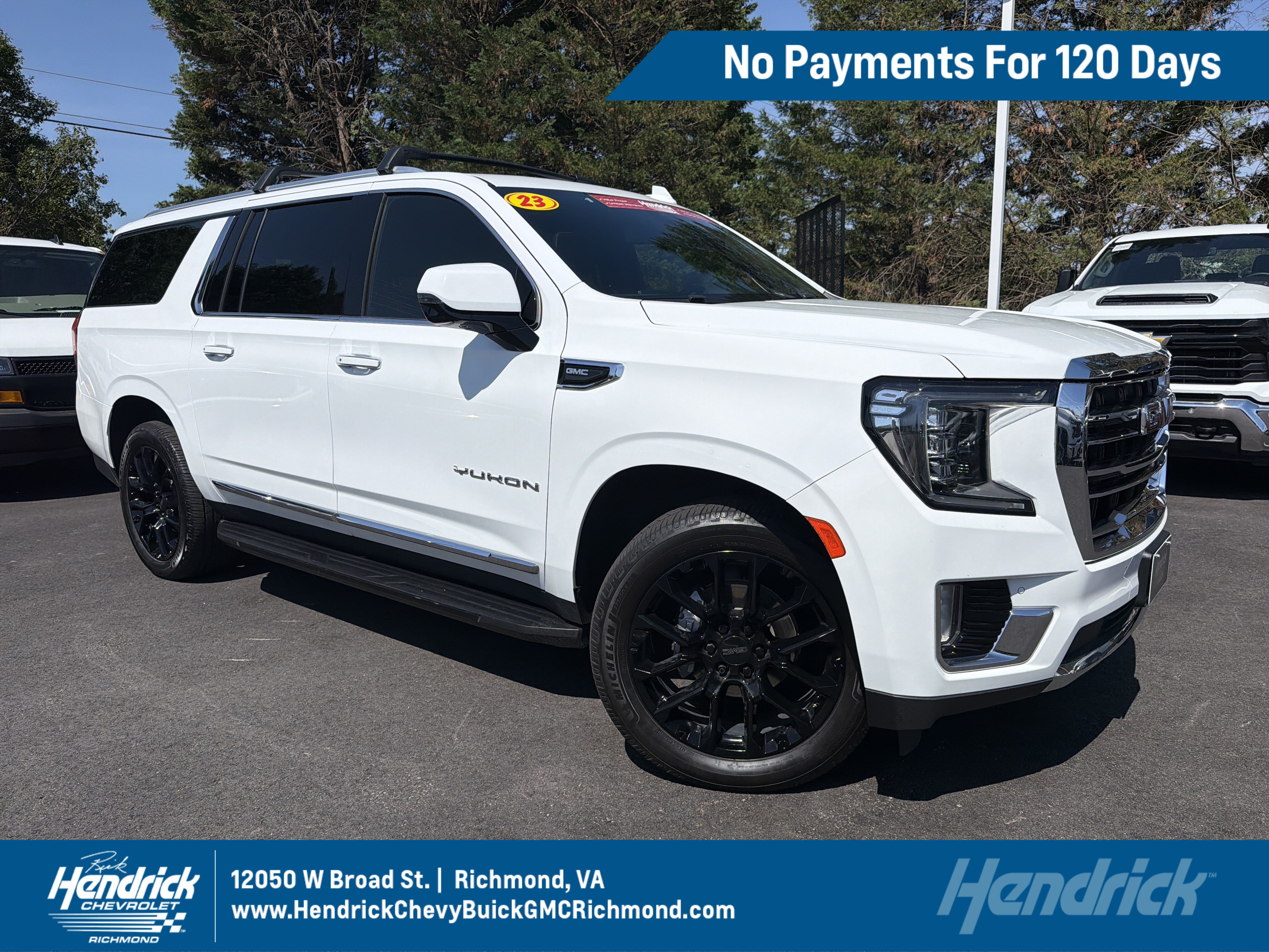 Used 2023 GMC Yukon XL SLT w/ SLT Luxury Package
