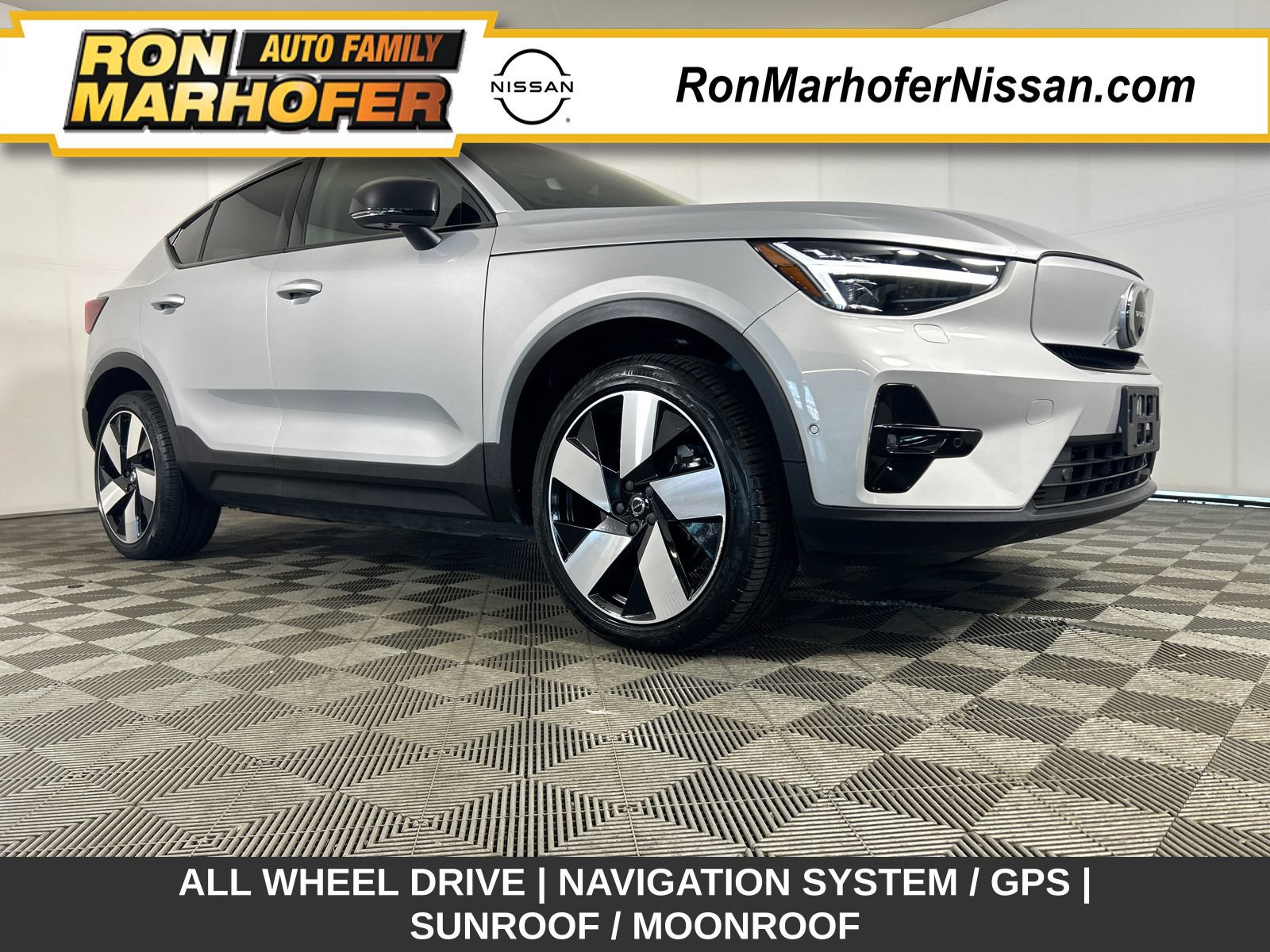 Used 2023 Volvo C40 P8 Recharge Ultimate AWD/4WD image 1