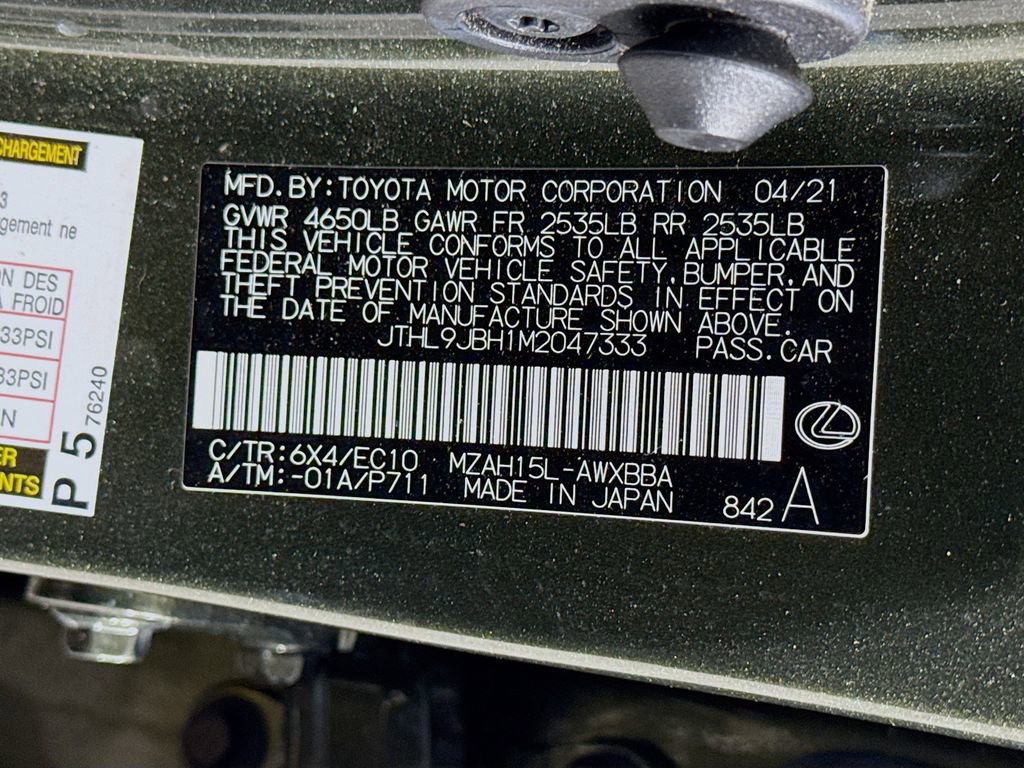 Certified 2021 Lexus UX 250h w/ Accessory Package (Z2) image 34