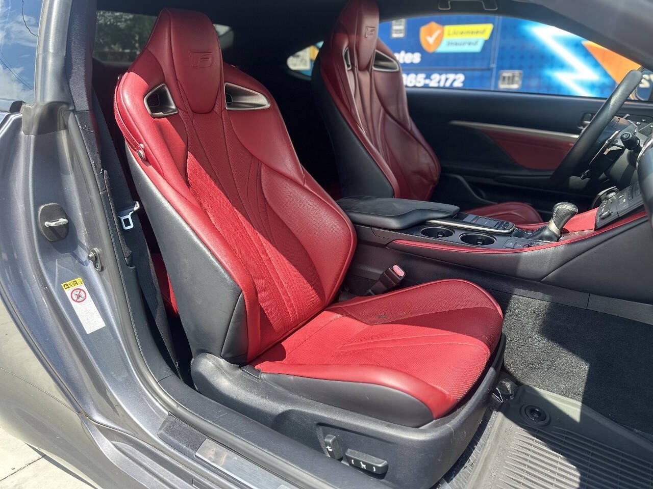Used 2015 Lexus RC F w/ Premium Package RWD image 28