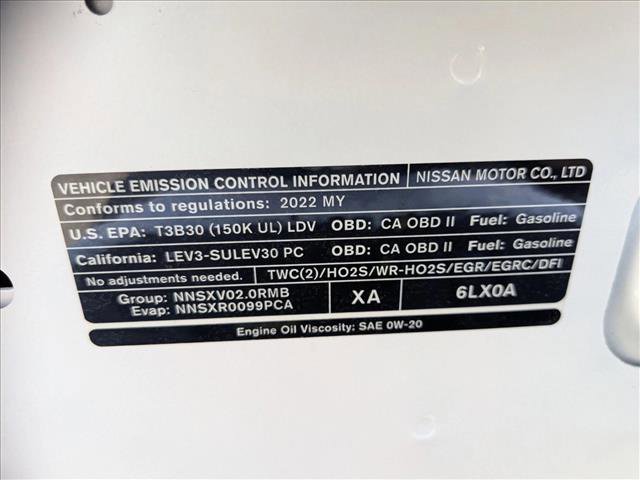 Used 2022 Nissan Sentra S w/ Trunk Package FWD image 23