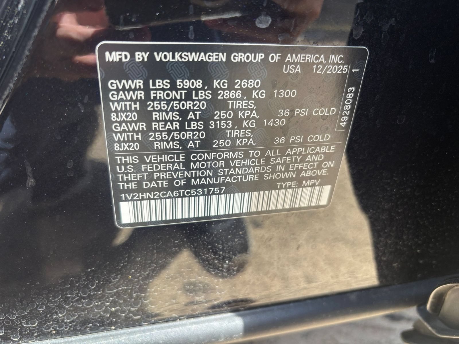 Used 2026 Volkswagen Atlas SE AWD/4WD image 31