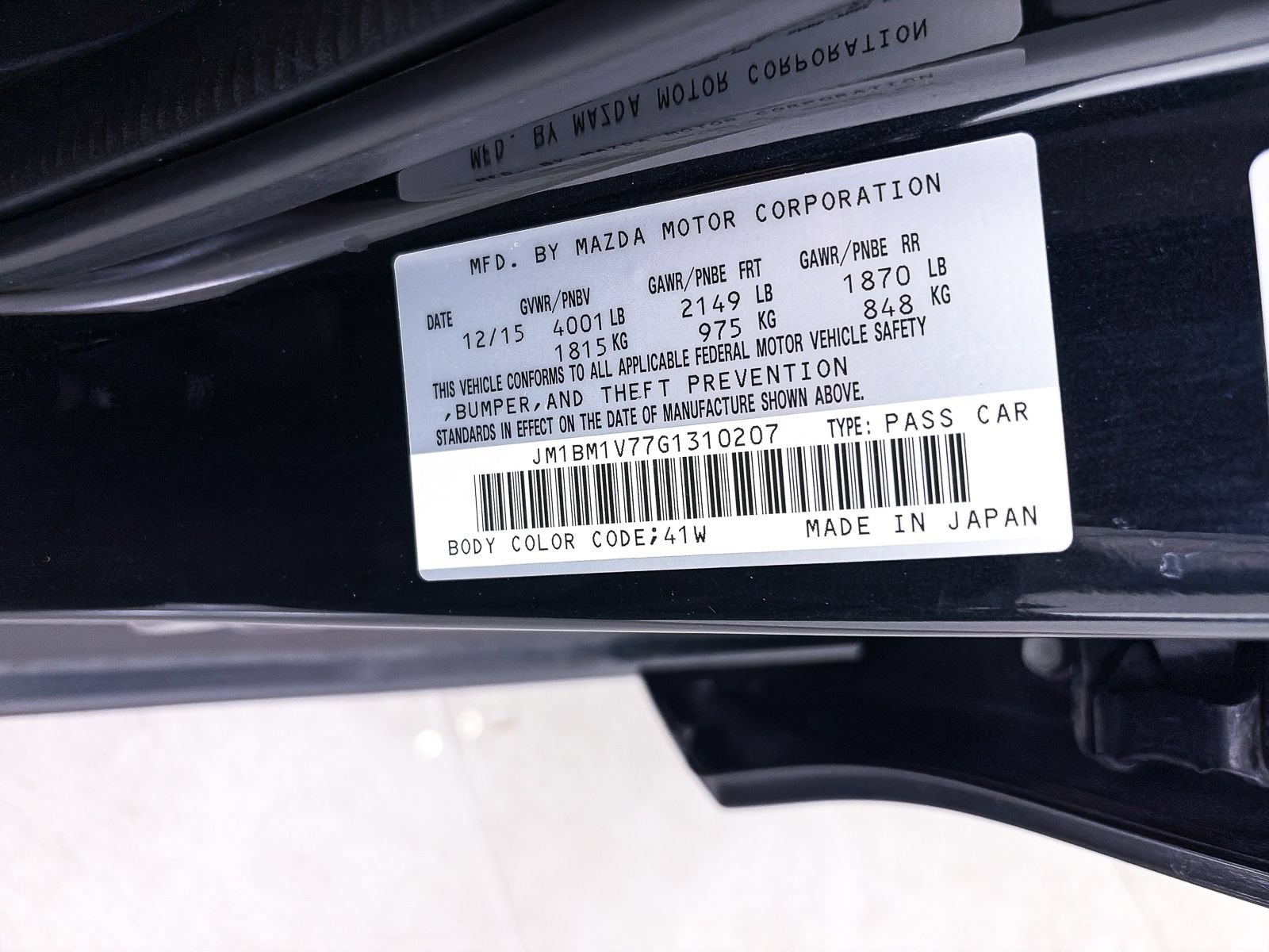 Used 2016 MAZDA MAZDA3 i Touring FWD image 31