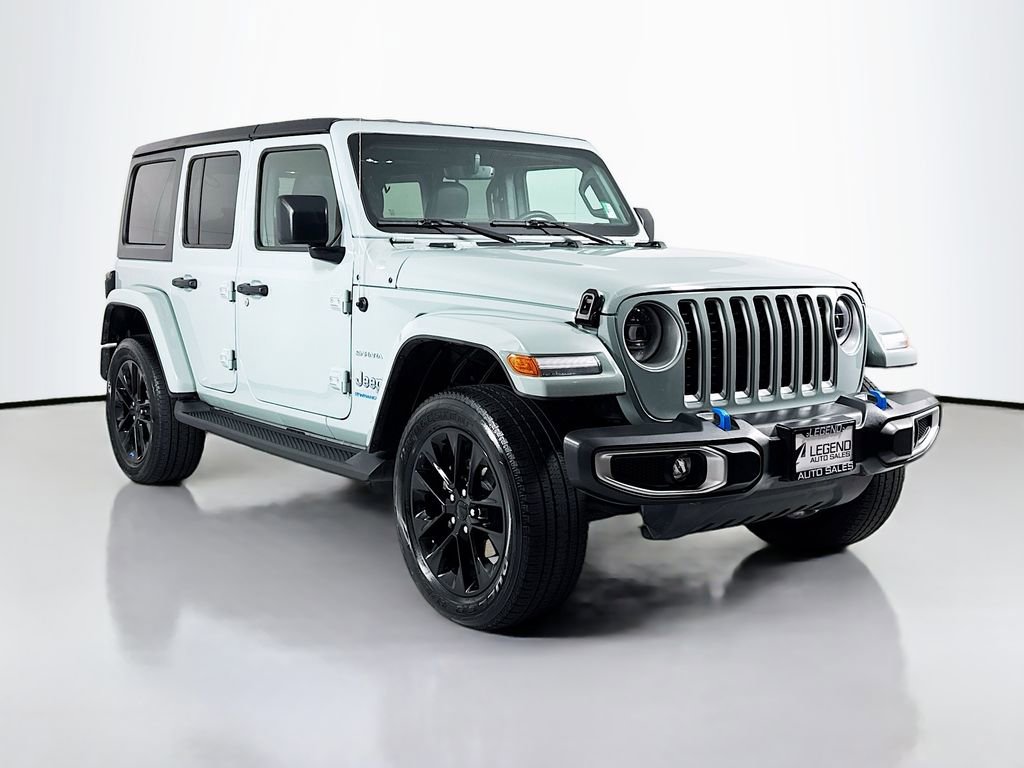 Used 2023 Jeep Wrangler Sahara 4xe w/ Cold Weather Group image 3