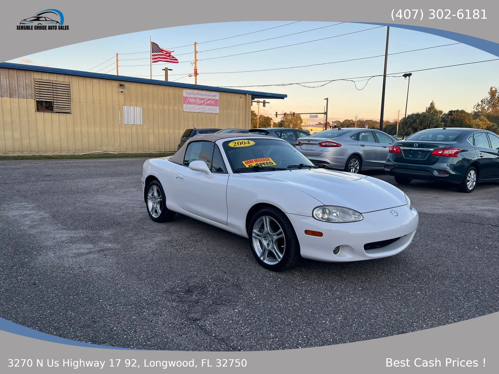 Used 2004 MAZDA MX-5 Miata LS