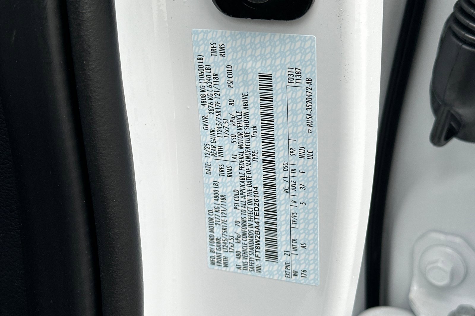 New 2026 Ford F250 XL w/ XL Driver Assist Package image 25