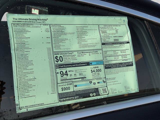 Used 2026 BMW i4 xDrive40i AWD/4WD image 18