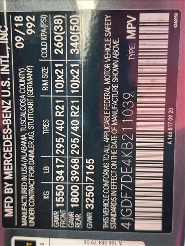 Used 2019 Mercedes-Benz GLS 550 4MATIC image 25