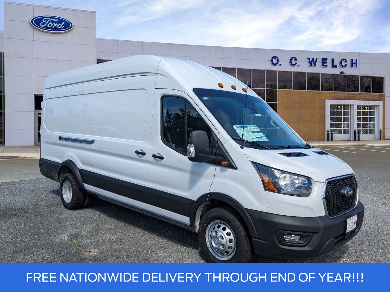 New 2024 Ford Transit 350 148 High Roof DRW AWD w/ Exterior Upgrade Package image 1