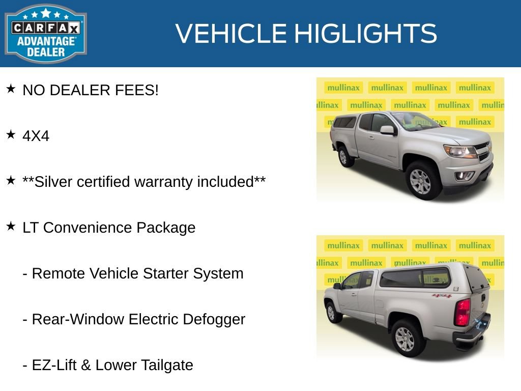 Used 2015 Chevrolet Colorado LT w/ LT Convenience Package AWD/4WD image 11